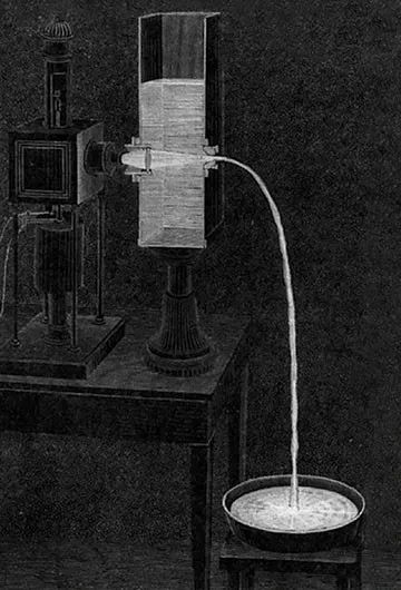 Total internal reflection optical guide