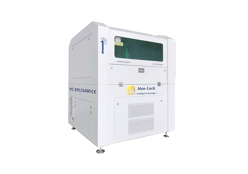 Precision Optical Fiber Laser Cutting Machine for PCB substrate ECLC6080