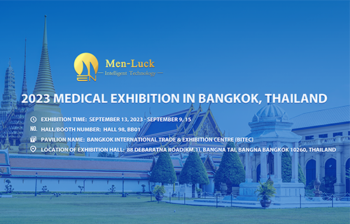 men-luck 2023 Medical Equipment Station Exhibition in Bangkok, Thailand ended perfectly