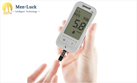 Laser cutting blood glucose meter chip