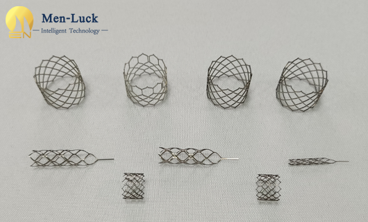 The laser cutting machine assists in the development of medical stents
